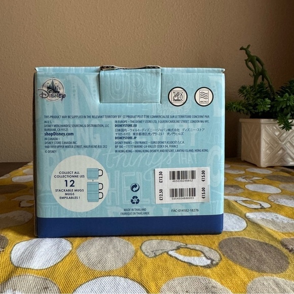 Disney Limited Edition Wisdom Timothy Mouse Dumbo blue mug - Picture 4 of 16